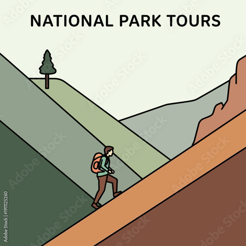 National Park Tours Adventure Hiking Journey Scenic Mountain Exploration