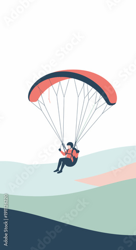 Paragliding Adventure Sport Extreme Leisure Outdoor Aerial Activity