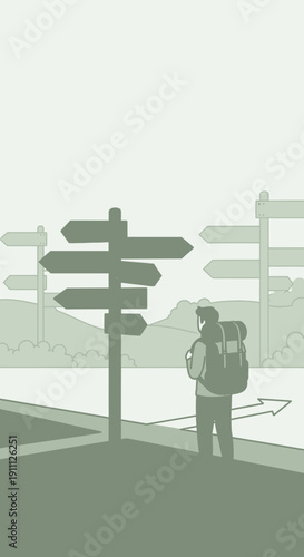 Navigating Life's Crossroads A Traveler's Journey Toward New Horizons