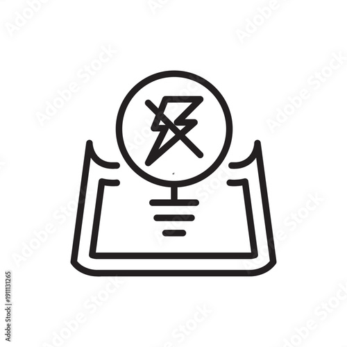 Electrostatic discharge mat icon. ESD safety and grounding, representing antistatic work surfaces, dissipative bench mats, electronic component protection, and laboratory static control hardware.