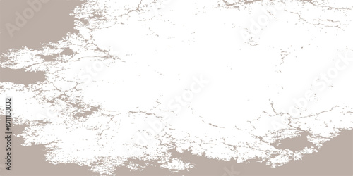 An abstract grunge background featuring black ink splats on an old textured paper surface with a dirty vintage paint design and a rough gray stone wall material pattern