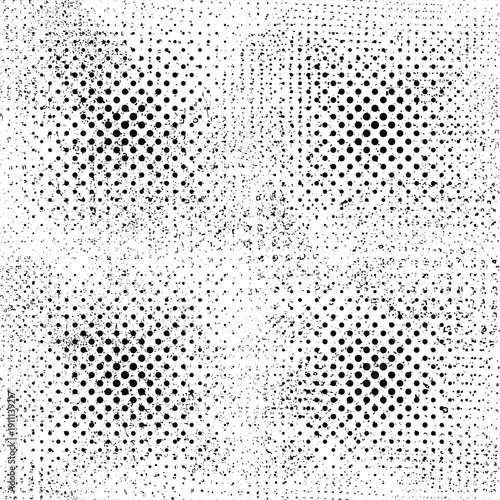 Spray texture border frame. Distress horizontal design element, for layouts and overlays. Frame with spray paint stroke, splatter borders. Poster frame with speckled vector brush strokes, edges.