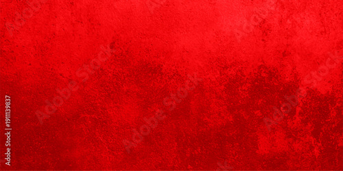 Vibrant red grunge texture background with dark mottled patterns, aged crimson paint effect, and abstract weathered wall