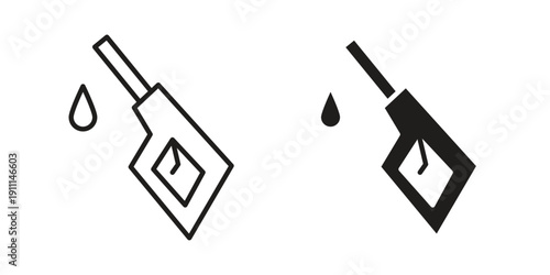 Car fuel icon. Vector Isolated Illustration for web design.