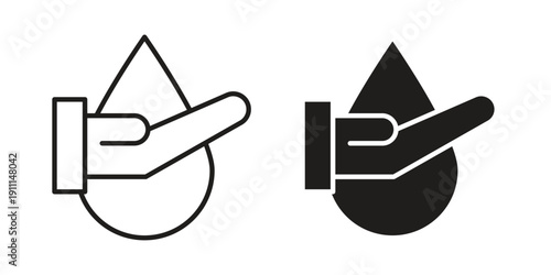 Dermatology tested icon. Vector Isolated Illustration for web design.