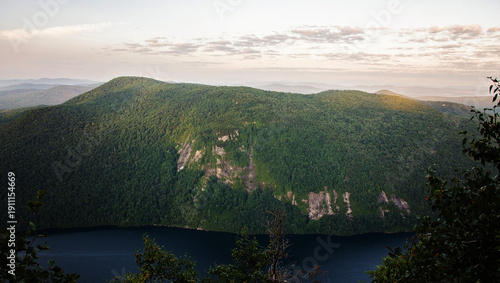 Tableau sur toile Mount Pisgah south trail north lookout