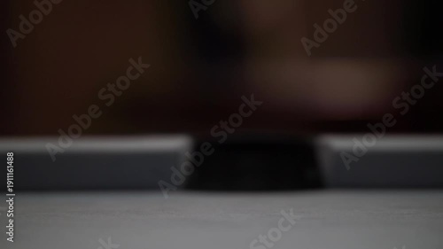 Close Up of Hands Playing Billiards with Cue Stick – Pool Game Action