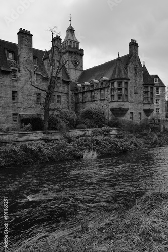 Dean Village à Édimbourg au bord de la Water of Leith