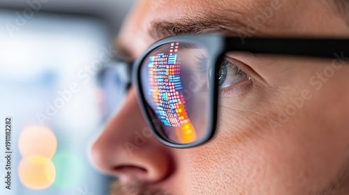 Engineer explores advanced AI technology and its reflections on lens