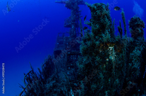 Foto Side View of P29 Wreck with Main Mast, Malta