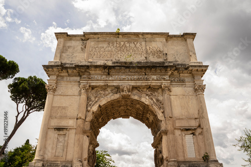 Obraz na plátně Arch of Titus, Rome, Italy