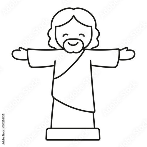 Chibi Jesus Illustration
