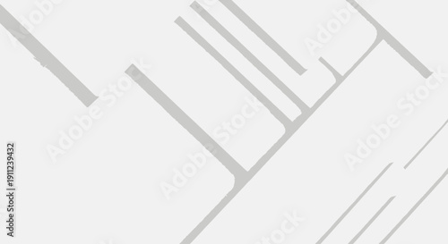 Abstract Geometric Lines in Modern Design Illustration from a Top Viewpoint