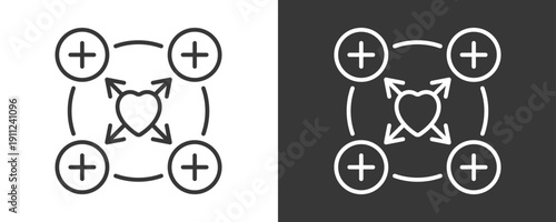 Soft Skills Icon Set Vector Collection Isolated In Black And White