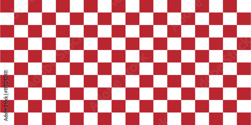 Checkered seamless red pattern background.modern illustration