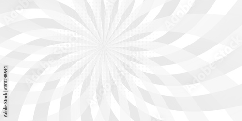 Candy color sunburst background. Abstract pink cream sunbeams design wallpaper. Colorful spinning lines for template, banner, poster, flyer. Sweet rotating cartoon swirl or whirlpool. Vector backdrop