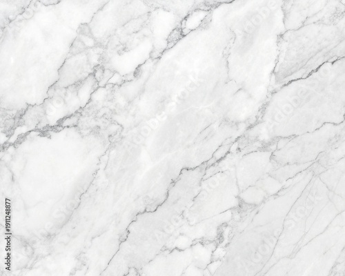 White Carrara Marble Texture Background with Elegant Grey Veins