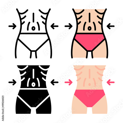 Skinny Icon set collection � Complete icon pack collection for Diagnosis Cancer theme needs