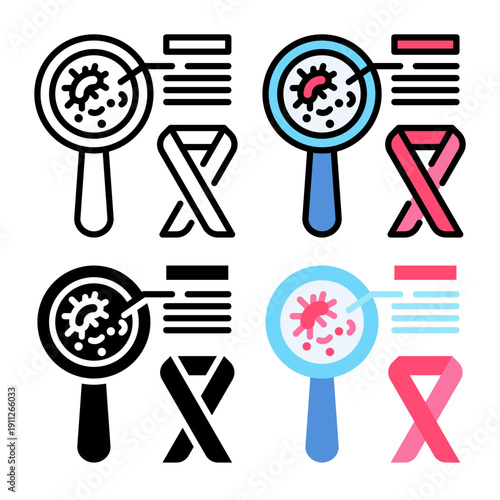 Cancer Icon set collection � Complete icon pack collection for Diagnosis Cancer theme needs