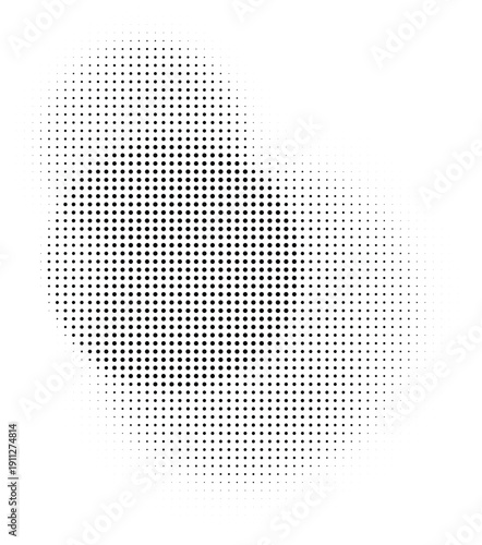 grunge halftone vector print background