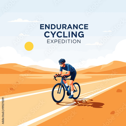 Endurance Cycling Expedition Through Arid Landscapes