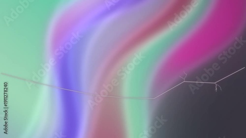 Vibrant colorful abstract background with wavy lines and gradient effect