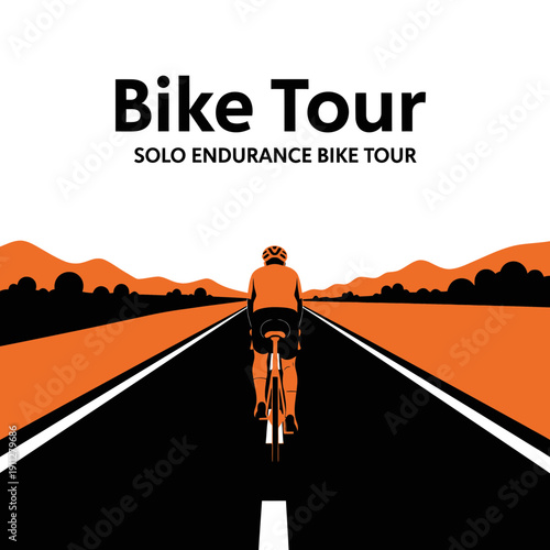 Epic Solo Endurance Bicycle Tour Through Scenic Mountainous Landscape