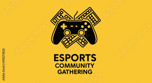 Esports Community Gathering Logo Design