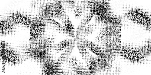 Background with monochrome dotted texture. Polka dot pattern template. vector ilustration eps 10