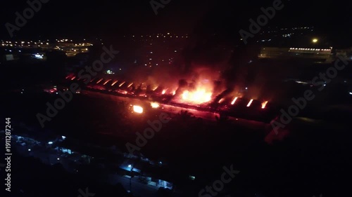 Warehouse Fire Incident