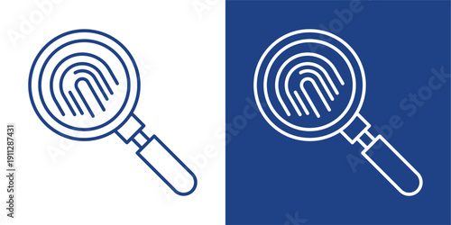 Clue Blue And White Icon Style Collection