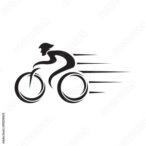 vector of cycling logo illustration