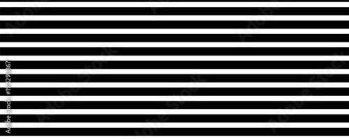 Black and white abstract background. Waves shape decoration. Optical illusion stripes style. Modern graphic design element with distorted lines concept for web, poster, flyer, card cover, or brochure