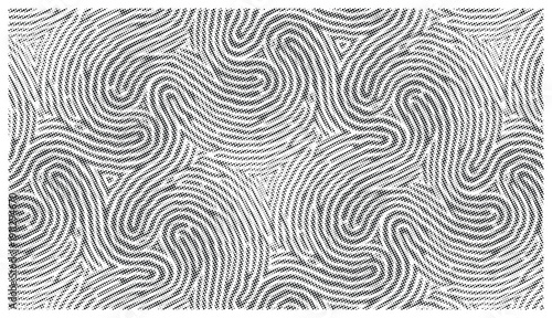 Abstract grey halftone background with organic liquid wave pattern