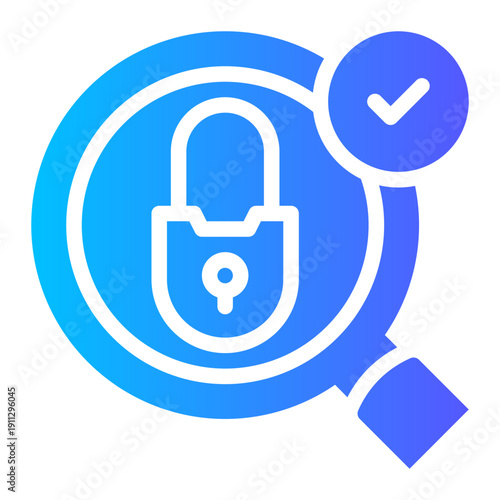 search gradient icon