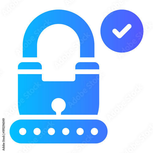 password gradient icon