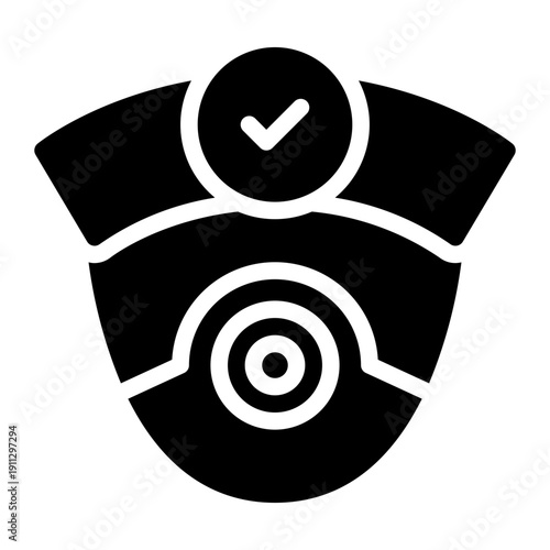 cctv glyph icon