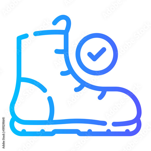 boots gradient icon