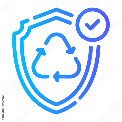 reliability gradient icon