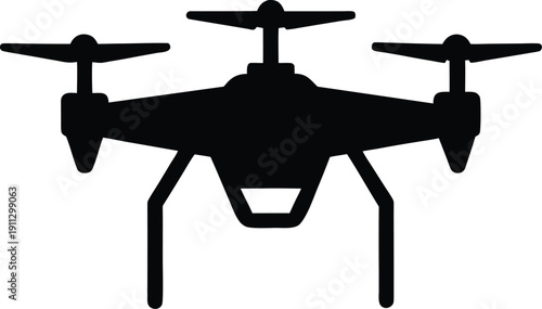 Drone Technology Icon Aerial Vehicle Robotics Innovation