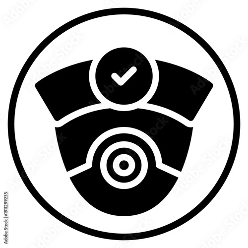 cctv glyph icon