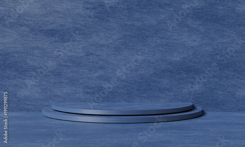 blue gradient color background wallpaper podium stage showcase stand exhibition studio abstract empty blank marketing sale advertisement presentation product blue gradient background paster minimal