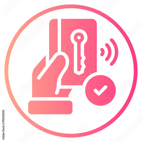 card key gradient icon