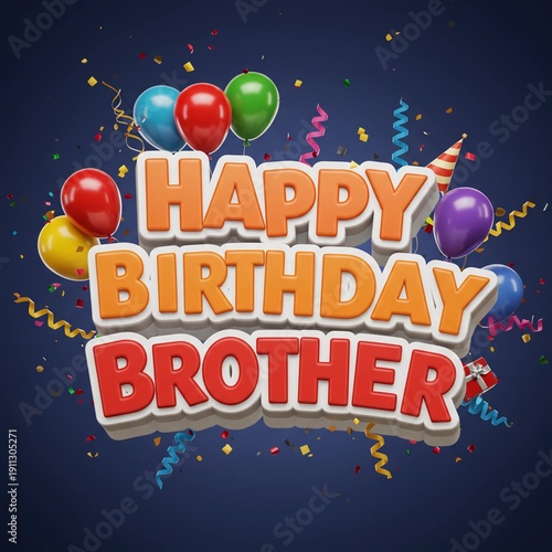 Happy Birthday Brother Image