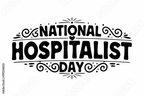 National Hospitalist Day Celebration Vector, Medical Worker Appreciation Design