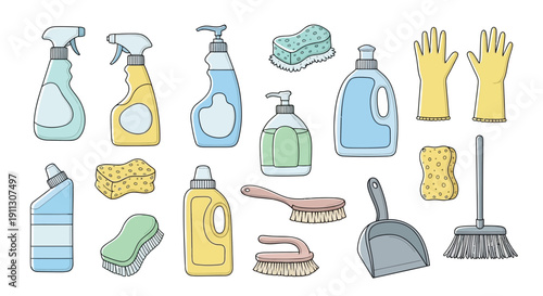 Cleaning Supplies and Household Cleaning Products.