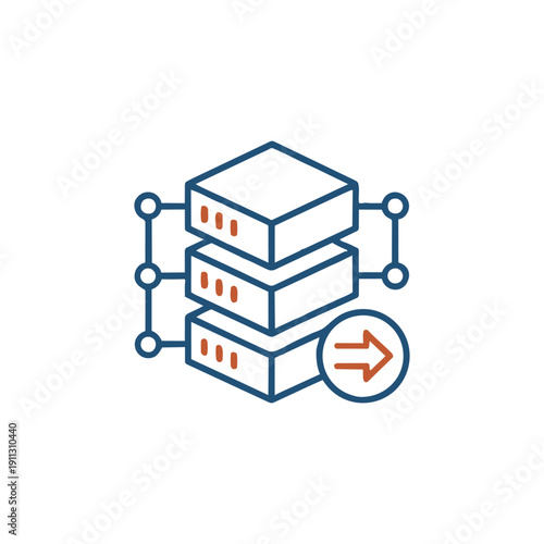 Data Server Cloud Computing Network Database Storage Technology