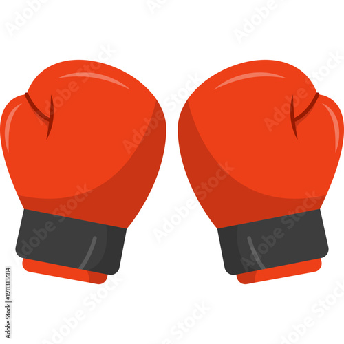 Boxing Gloves Vector