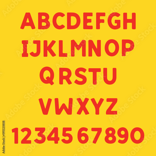 A kids colorful font is a playful, bright, and eye-catching typeface designed to attract children’s attention.