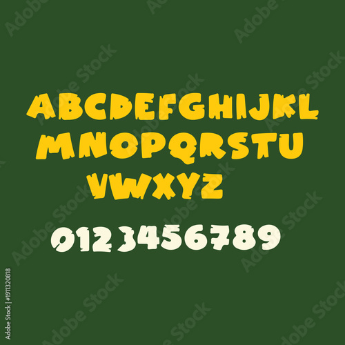 A kids colorful font is a playful, bright, and eye-catching typeface designed to attract children’s attention.